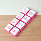 Breast cancer awareness decorated chocolate