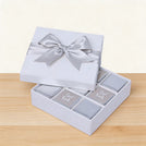 Good luck classic silver designed 9-piece premium chocolate hard box