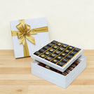 Graduation designed premium chocolate 2-layer hard box