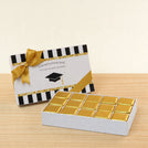 Graduation designed 15P premium chocolate hard box