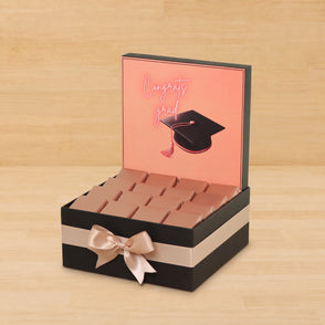 Graduation designed premium chocolate...