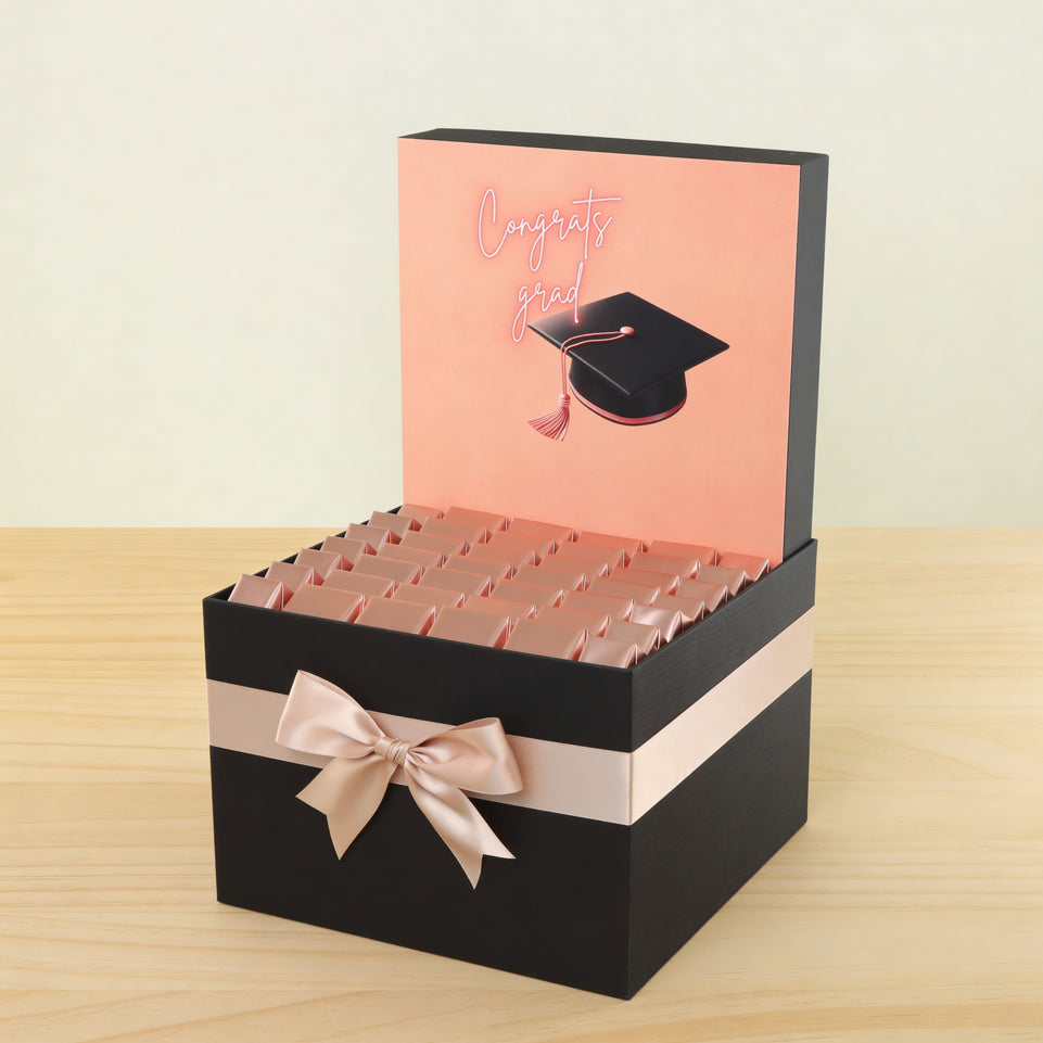 Graduation designed premium chocolate large hamper