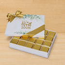Get well soon eucalyptus designed 20P chocolate hard box