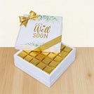 Get well soon eucalyptus designed premium chocolate hard box