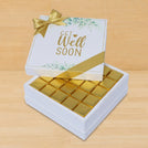 Get well soon eucalyptus designed premium chocolate hard box