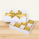 Get well soon gold designed 12P premium chocolate hard box