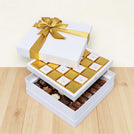 Get well soon gold designed 2-layer chocolate hard box