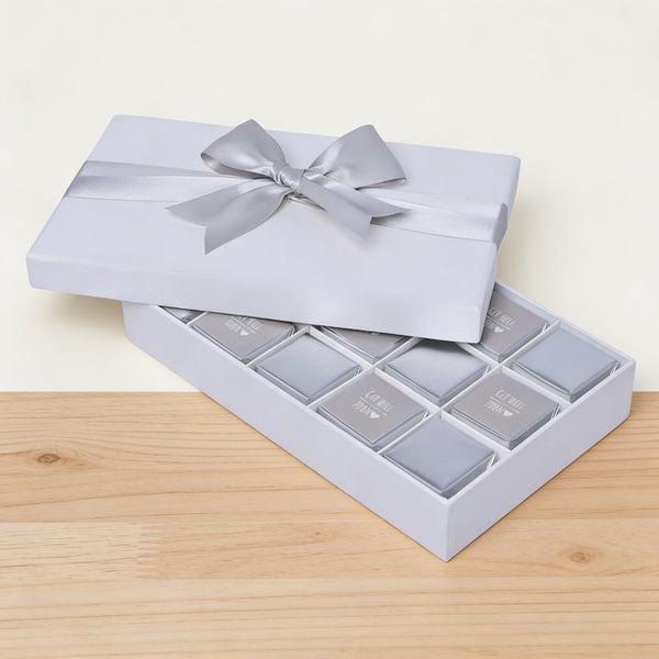 Get well soon silver classic 15P premium chocolate hard box