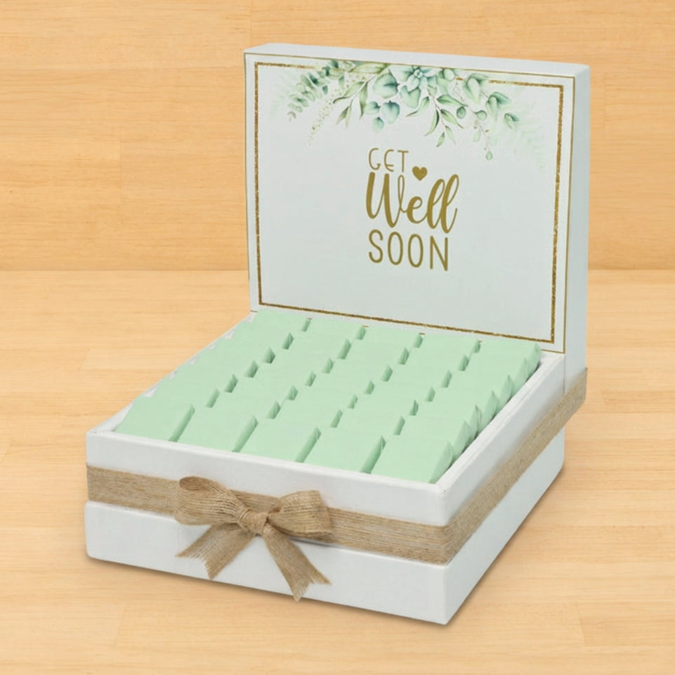 Get well soon rustic designed premium chocolate large hamper