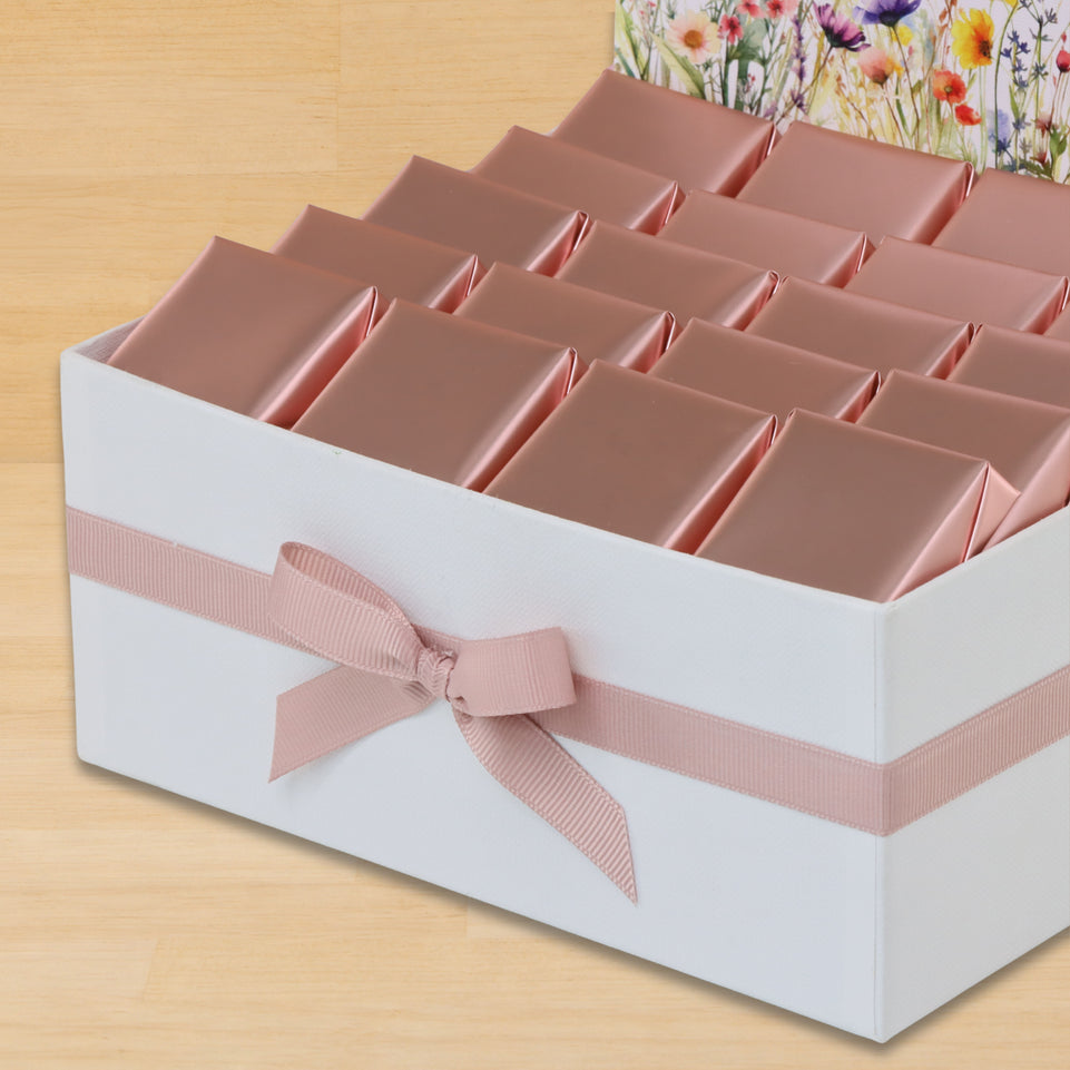 Get well soon flower designed chocolate medium hamper