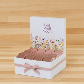 Get well soon flower designed chocola...
