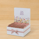 Get well soon flower designed chocolate medium hamper