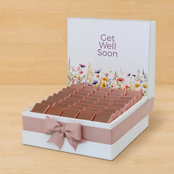 Get well soon floral designed premium chocolate large hamper