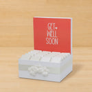 Get well soon flower decorated premium chocolate medium hamper