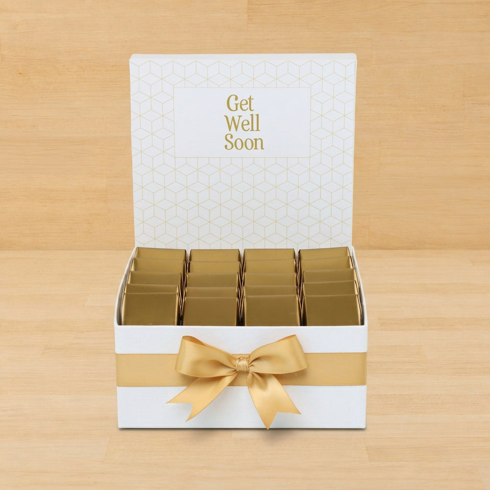 Get well soon classic designed chocolate medium hamper