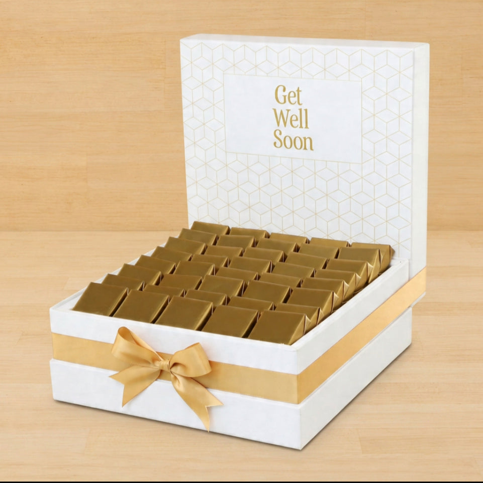 Get well soon classic designed premium chocolate large hamper