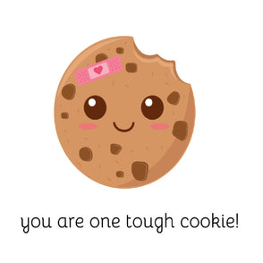 Get well soon you are one tough cooki...