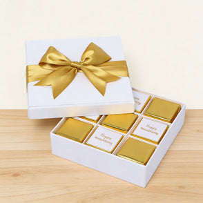 Happy anniversary gold designed 9P pr...