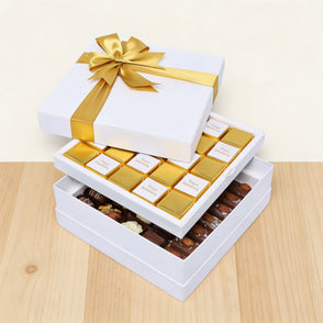 Happy anniversary gold designed 2-lay...