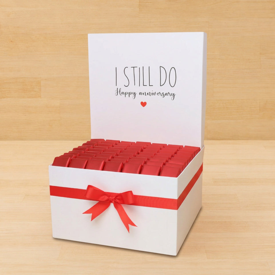 I still do happy anniversary designed chocolate extra large hamper