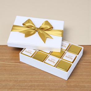 Happy birthday gold designed 12-piece...