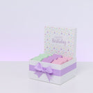 "Happy birthday" star designed premium chocolate small hamper
