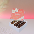Happy Birthday fireworks designed premium chocolate hard box