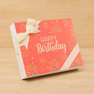 Happy birthday fireworks designed 20P chocolate hard box