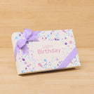 Happy birthday bubble designed 15P chocolate hard box