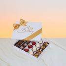 Happy birthday minimalist designed 20P chocolate hard box