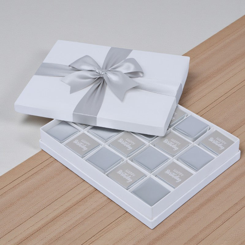 "Happy birthday" classic 20P chocolate hard box