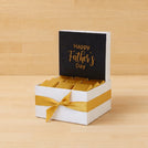 Father's day minimalist designed premium chocolate small hamper