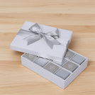 Happy mother's da classic silver 12P premium chocolate hard box