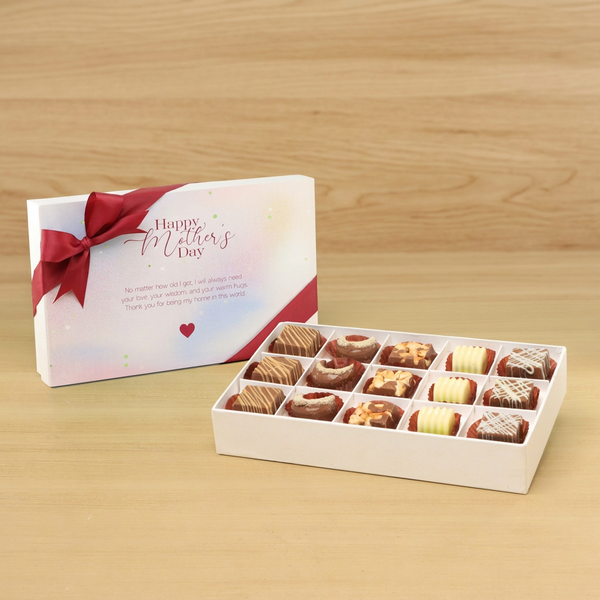 Happy Mother's Day designed premium chocolate 15P hard box