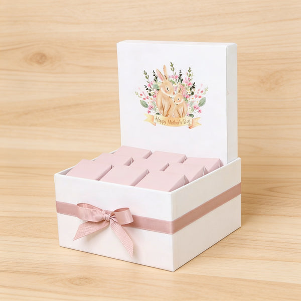 Mother's day rabbit designed chocolate small hamper