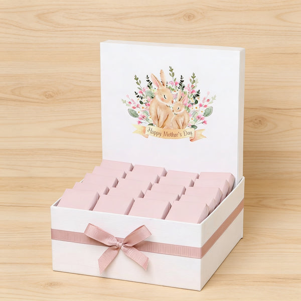 Mother's day rabbit designed chocolate medium hamper
