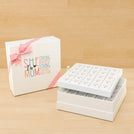 Mother's day premium chocolate 2-layer hard box