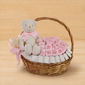 Baby girl crochet decorated chocolate...