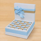 Baby boy rocking horse decorated chocolate large hamper