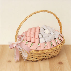 Baby girl flower decorated chocolate ...