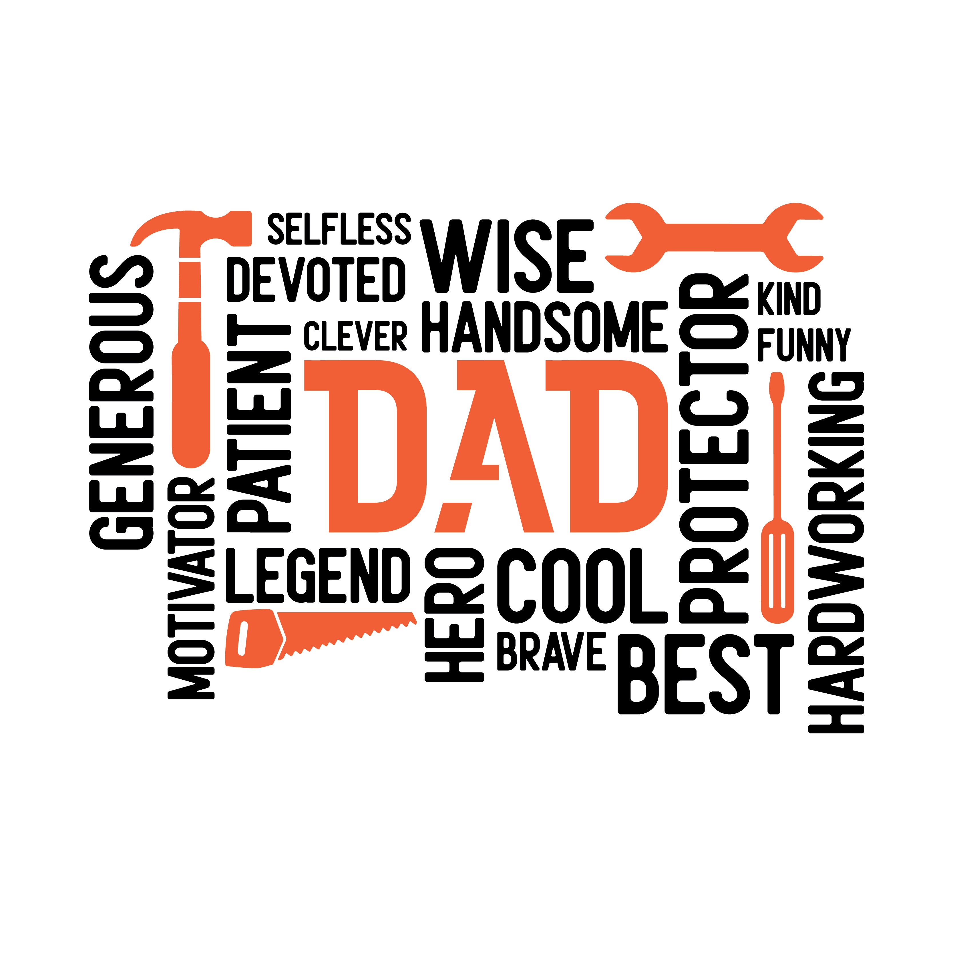 Happy father's day the man the myth the legend greeting card