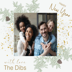 Happy new year personalized with phot...