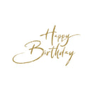 Happy birthday minimalist greeting card