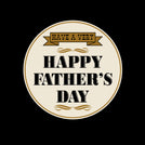 Have a very happy father's day vintage greeting card