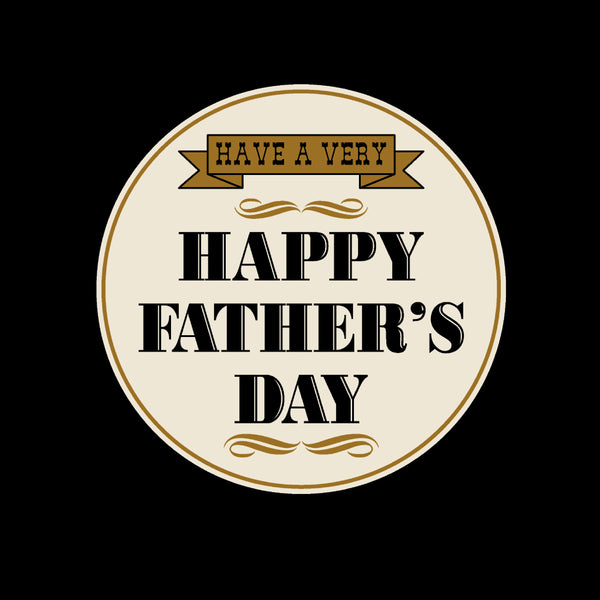 Have a very happy father's day vintage greeting card