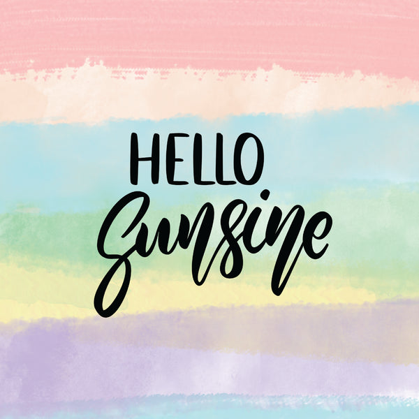 Hello sunshine greeting card