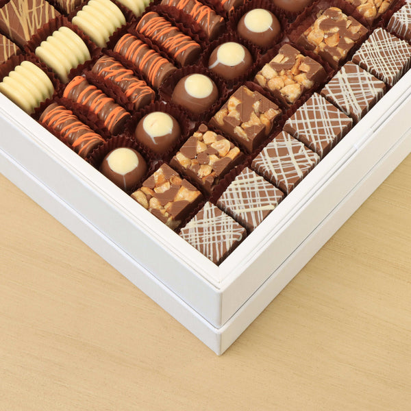 Set of 2 Corporate customized premium chocolate hard box