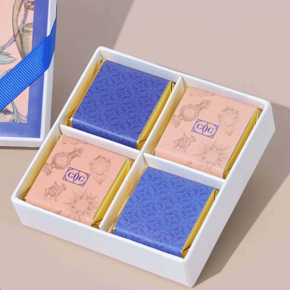 Set of 15 Corporate customized premium chocolate 4P hard box