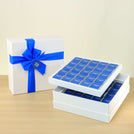 Corporate customized premium chocolate 2-layer hard box