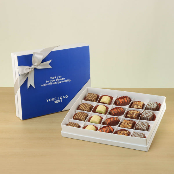 Set of 3 corporate customized premium chocolate 20P hard box